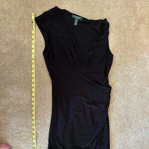 Ralph Lauren Black Knit Dress Size 14